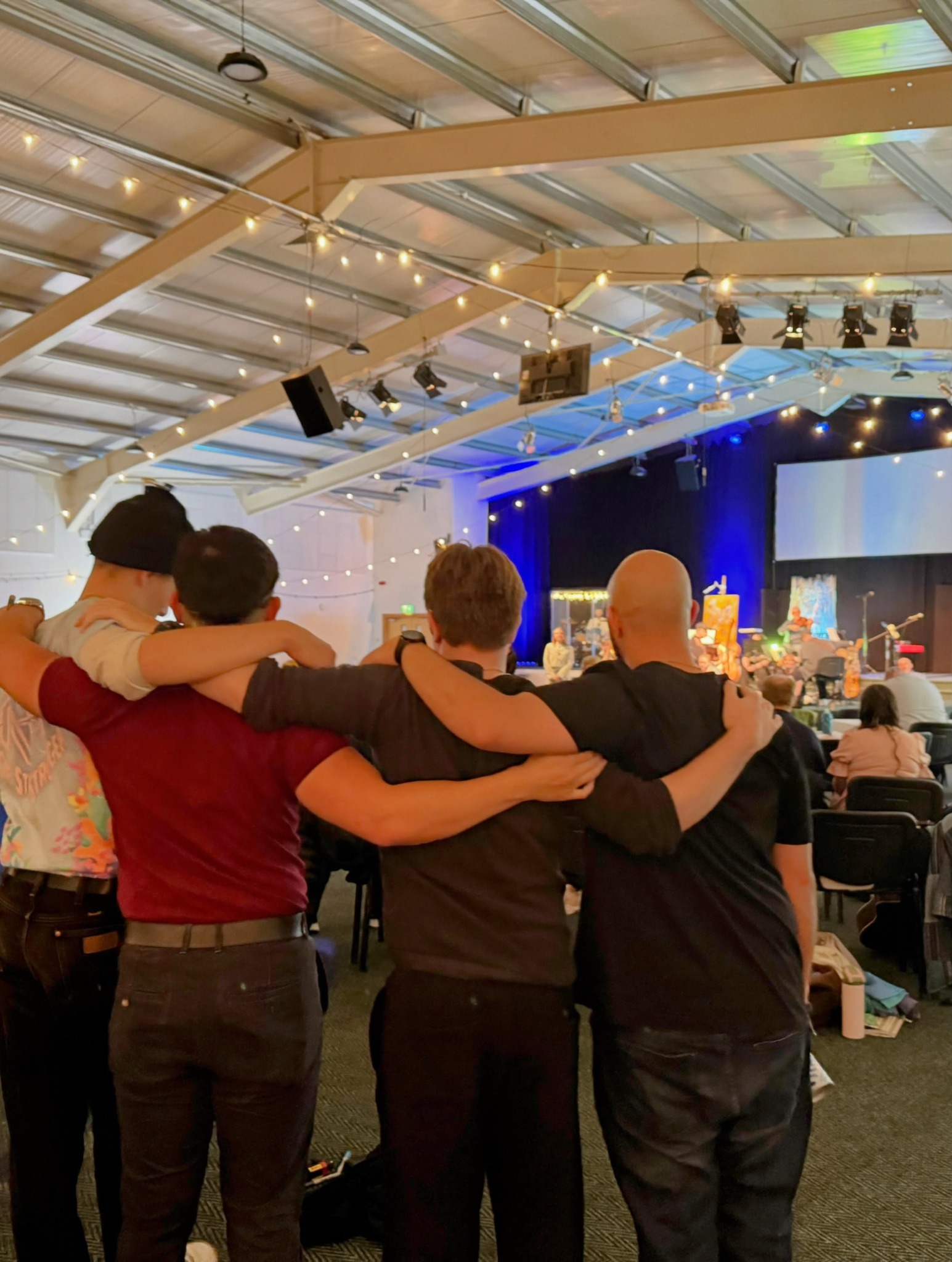 Streams Creative House participants standing together